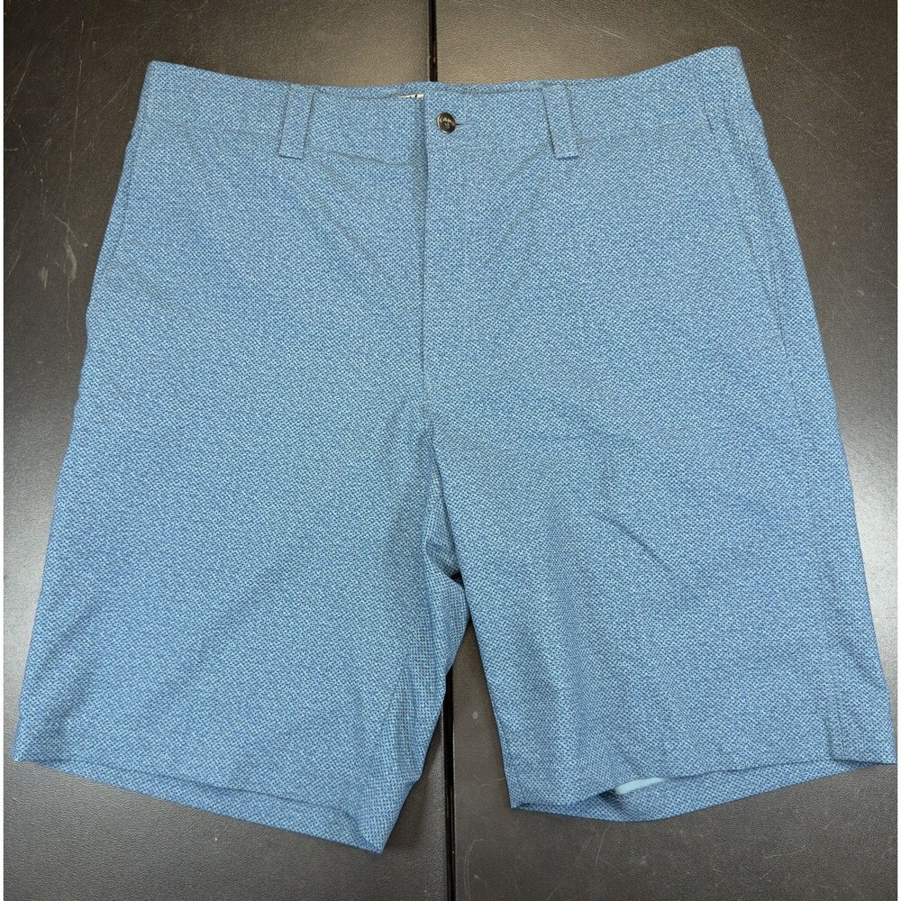 Callaway Shorts Mens Size 36 Blue Flat Front Performance Golf Chino